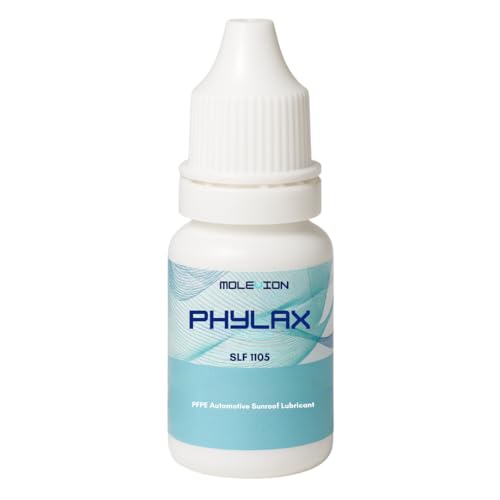 Molevion Phylax SGF 1105 PFPE Oil – High-Performance Lubricant for Sunroof Seals, Weather Stripping & Automotive Rubber (10g)