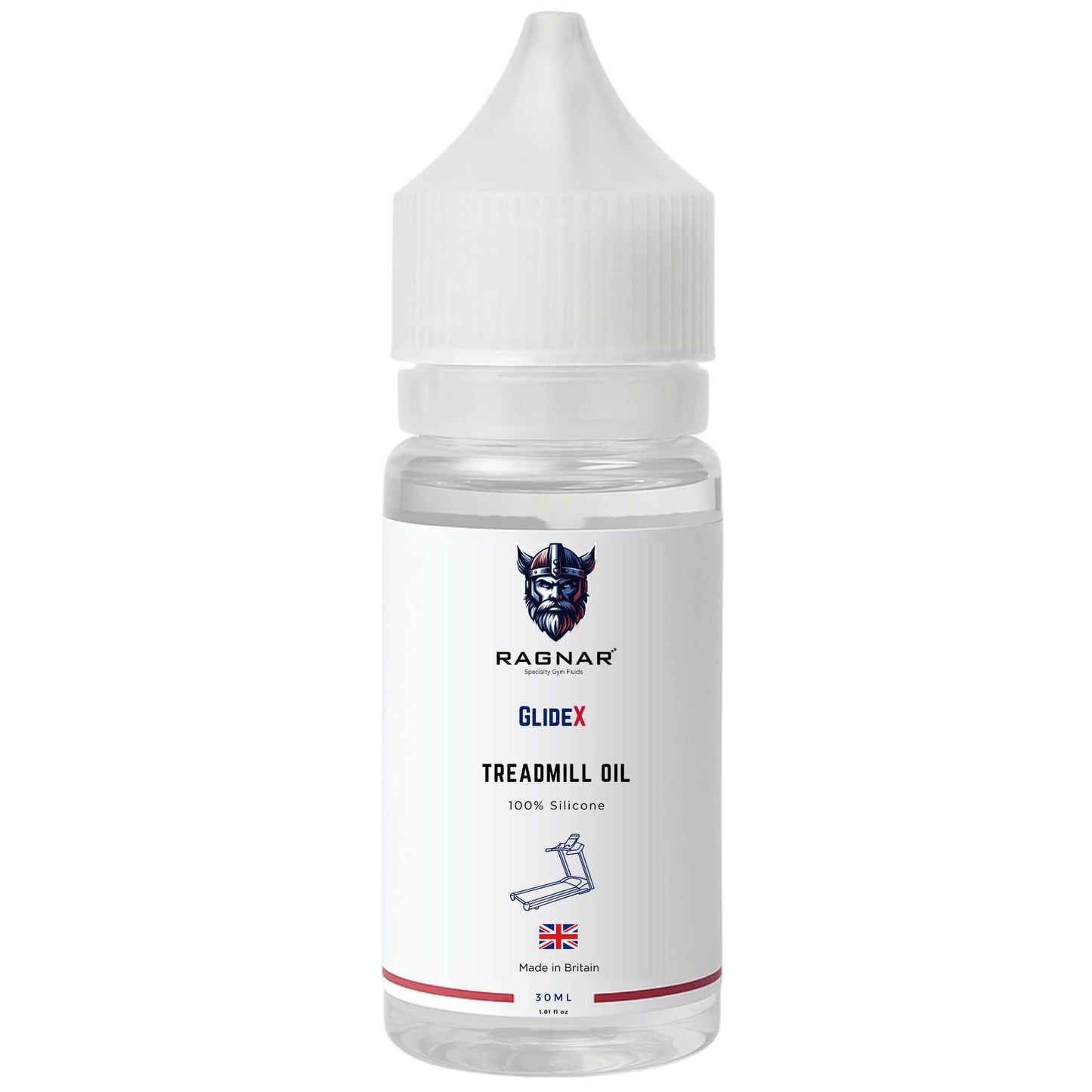 Ragnar GlideX Treadmill Silicone Oil Kit - 30ml, Pure, UK Made Lubricant