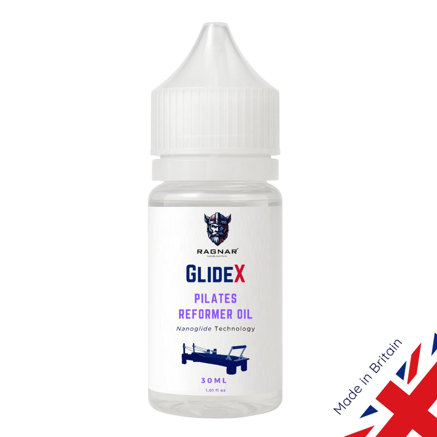 Ragnar GlideX Pilates Reformer Oil: Ultimate Noise Reduction & Smooth Performance (30ml Kit)
