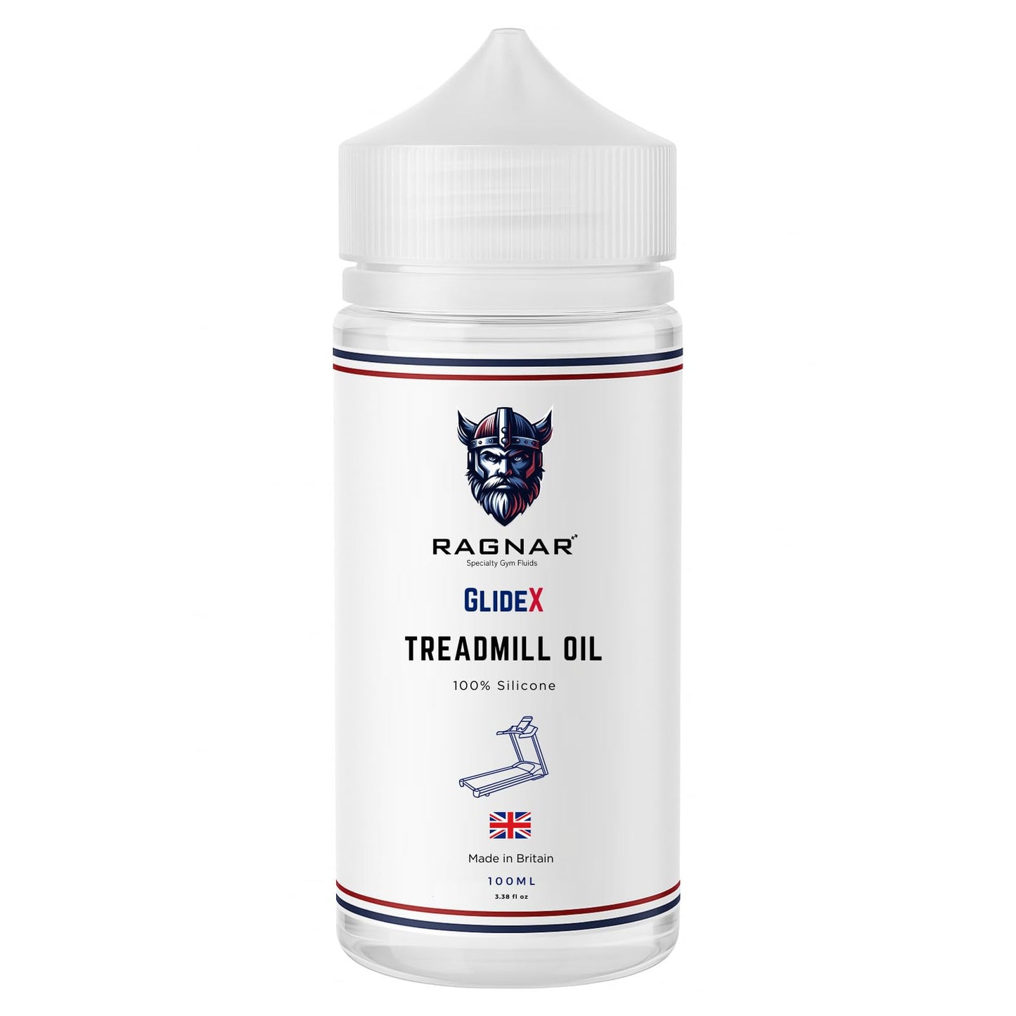 Ragnar GlideX Treadmill Silicone Oil Kit - 100ml, Pure, UK Made Lubricant