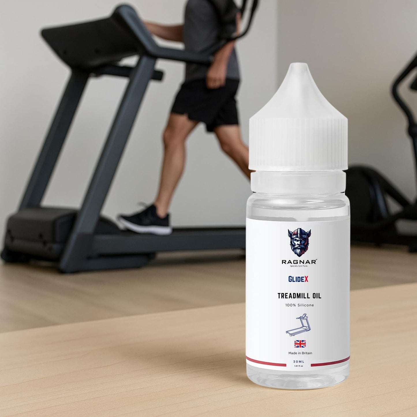 Ragnar GlideX Treadmill Silicone Oil Kit - 30ml, Pure, UK Made Lubricant