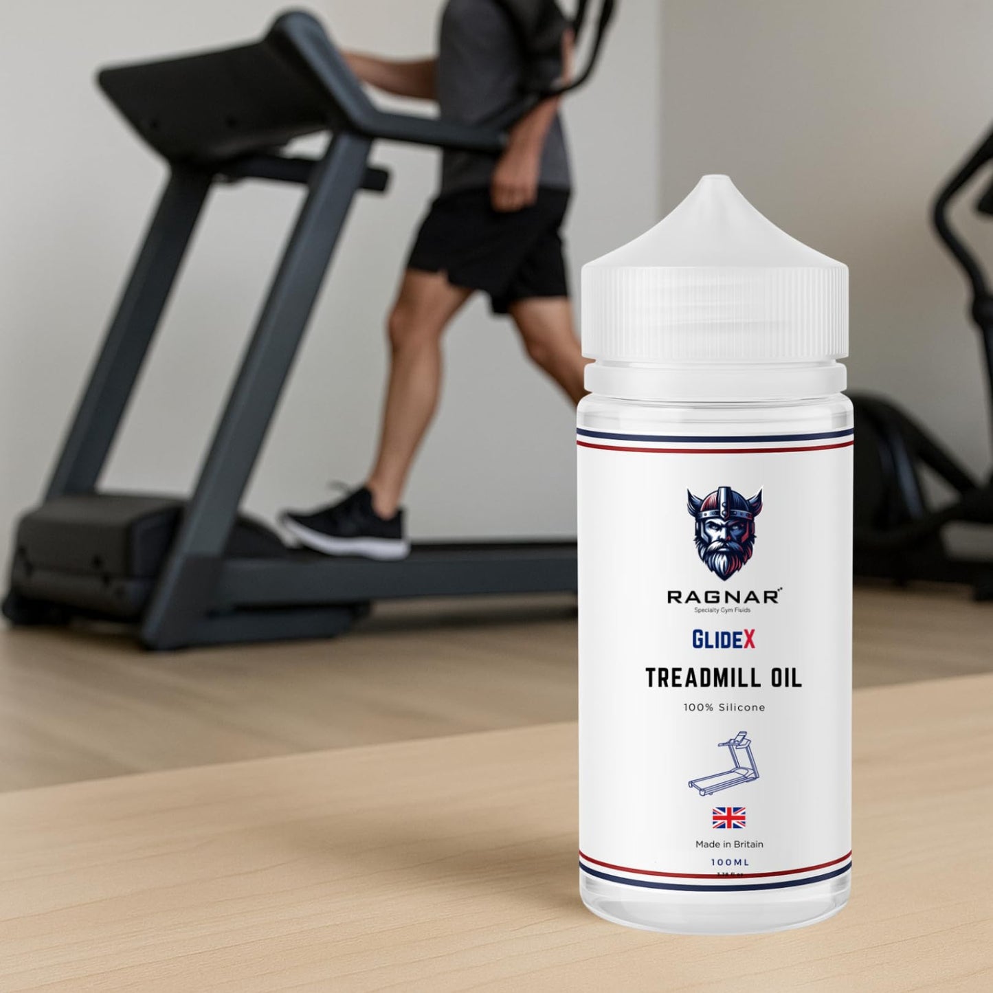 Ragnar GlideX Treadmill Silicone Oil Kit - 100ml, Pure, UK Made Lubricant