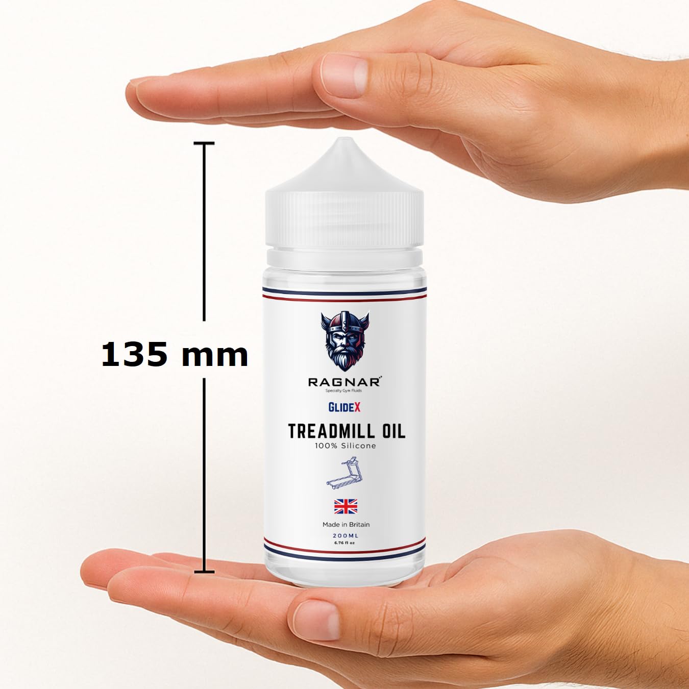 Ragnar GlideX Treadmill Silicone Oil Kit - 200ml, Pure, UK Made Lubricant
