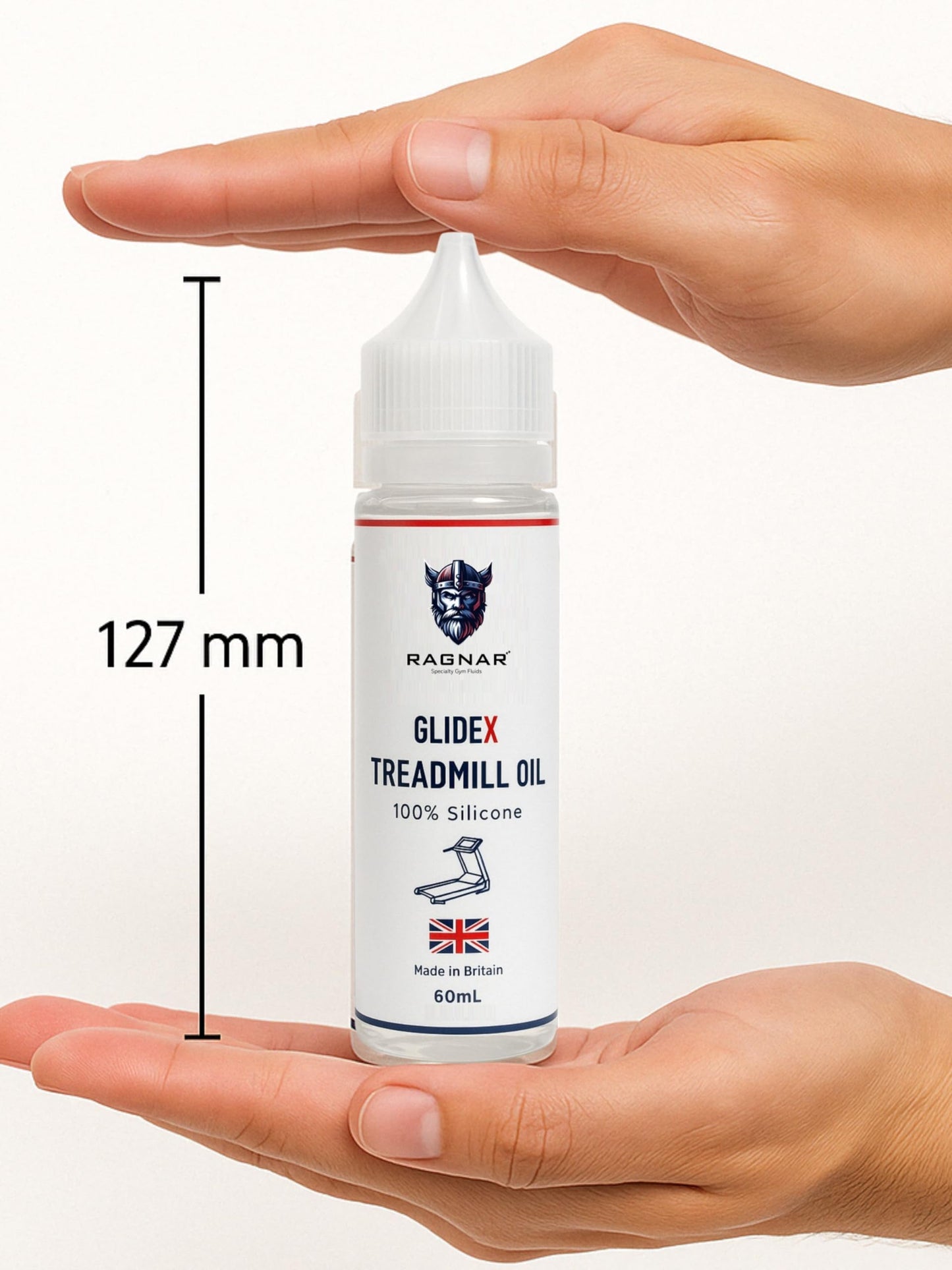 Ragnar GlideX Treadmill Silicone Oil Kit - 60ml, Pure, UK Made Lubricant