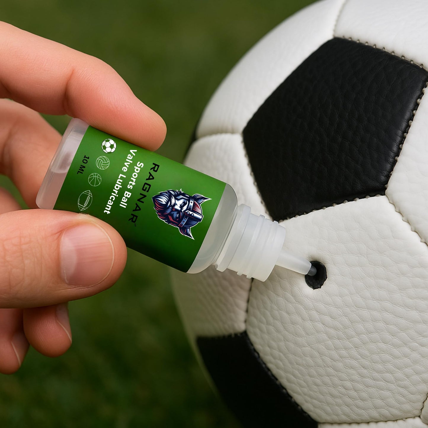 Ragnar Sports Ball Valve Lubricant – Extend Sports Ball Valve Life, 10ml
