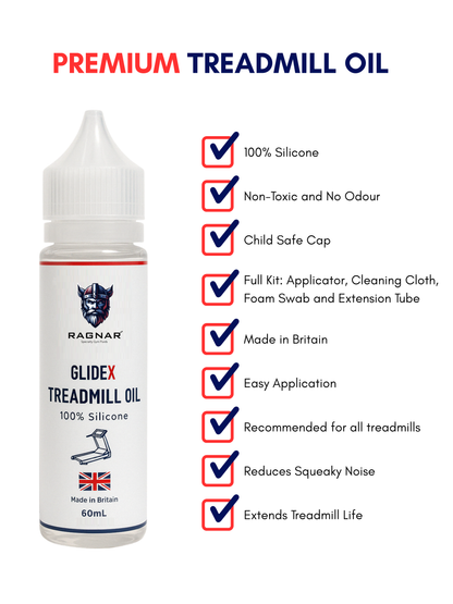 Ragnar GlideX™ Premium Silicone Treadmill Oil 60 mL
