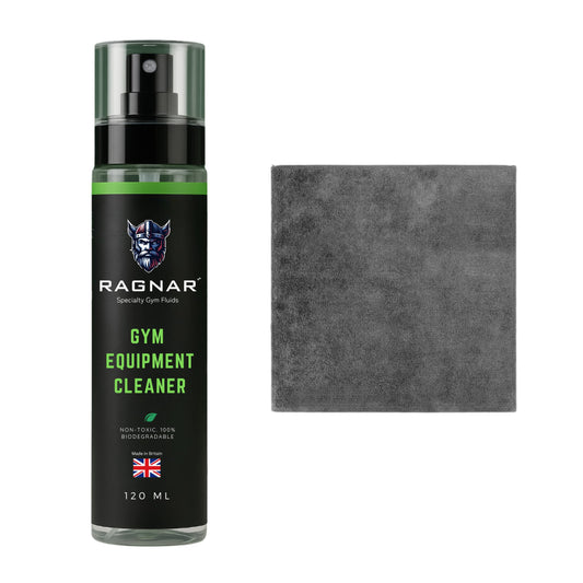 Ragnar Gym Equipment & Mat Cleaner Spray – Mineral-Based, No Residue (120ml)