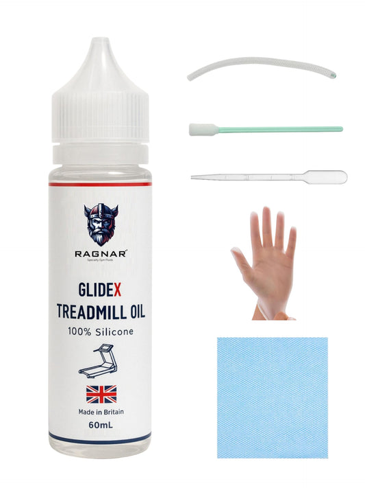 Ragnar GlideX Treadmill Silicone Oil Kit - 60ml, Pure, UK Made Lubricant